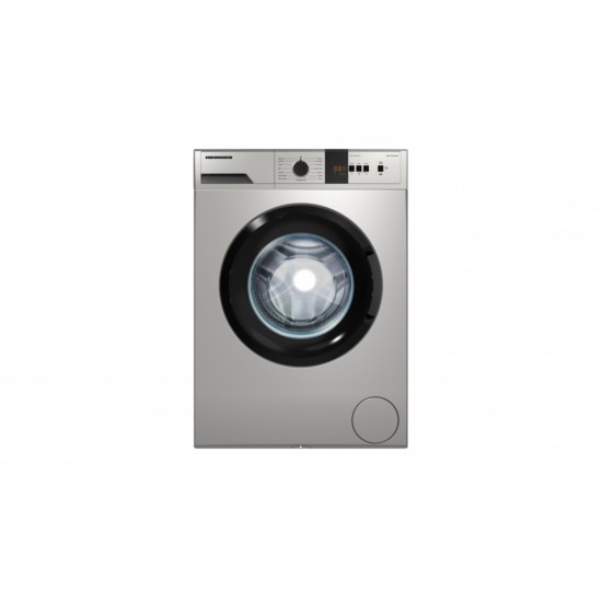 Masina de spalat rufe Heinner HWM-VT0712CHSD++, 7 kg, 1200 rpm, Clasa D, Display digital, Functie Start intarziat, Argintiu