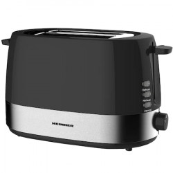 Prajitor de paine Heinner HTP-850BK, 850W, 7 nivele de rumenire, Negru