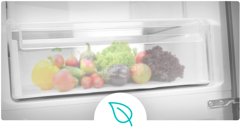 Combină frigorifică Samus SCW392 cu sertar special pentru fructe si legume