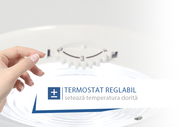 Combină frigorifică Albatros CFX39A+ cu termostat reglabil