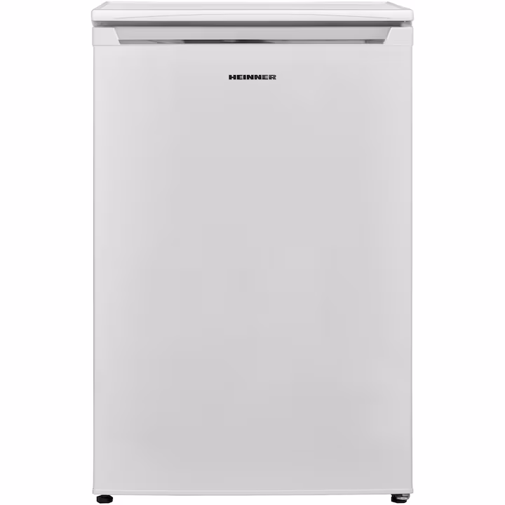 Frigider cu o usa Heinner HF-V122E++, 122 l, Clasa E, Iluminare LED, Control mecanic, H 83.8 cm, Alb