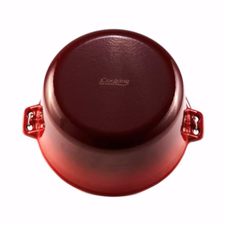 Ceaun din fonta emailat Cooking by Heinner, inductie, 25 x 14 cm, 5 L