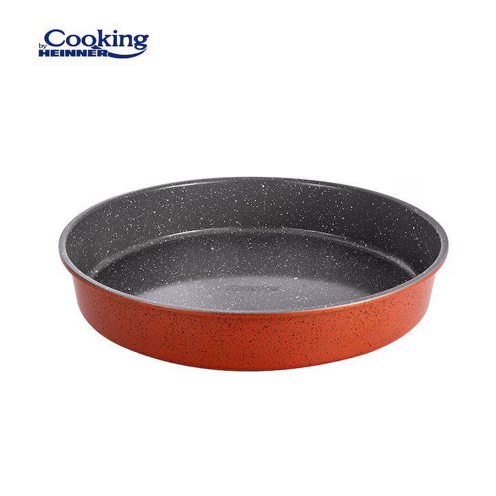 Tava rotunda Cooking by Heinner Anca, acoperire ceramica, 40 x 7 cm