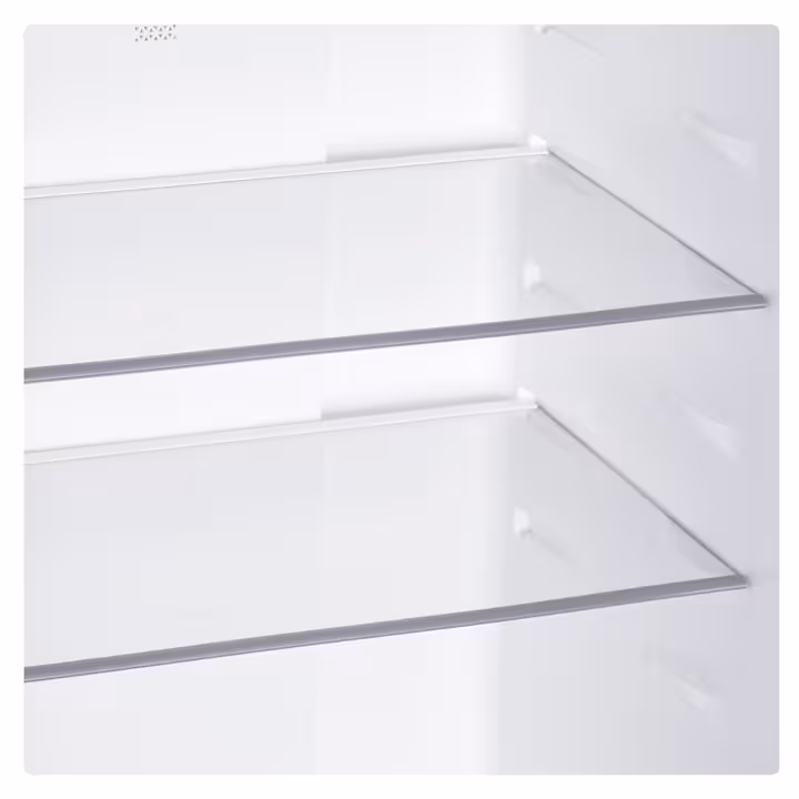 Combina frigorifica Albatros CFX395E, 315 L, H 186 cm, termostat reglabil, dezghetare automata frigider, usi reversibile, lumina interioara tip LED, picioare reglabile, clasa E, Argintie