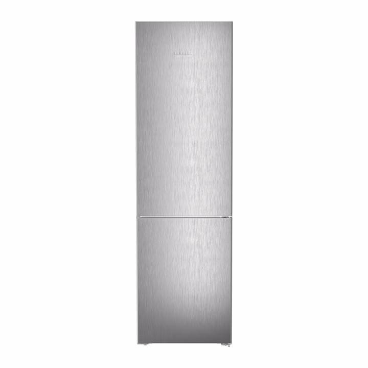 Combina frigorifica Liebherr CNsfd 2003 Pure, NoFrost, EasyFresh, 371 l, 201.5 сm, Clasa D, SteelFinish, Silver