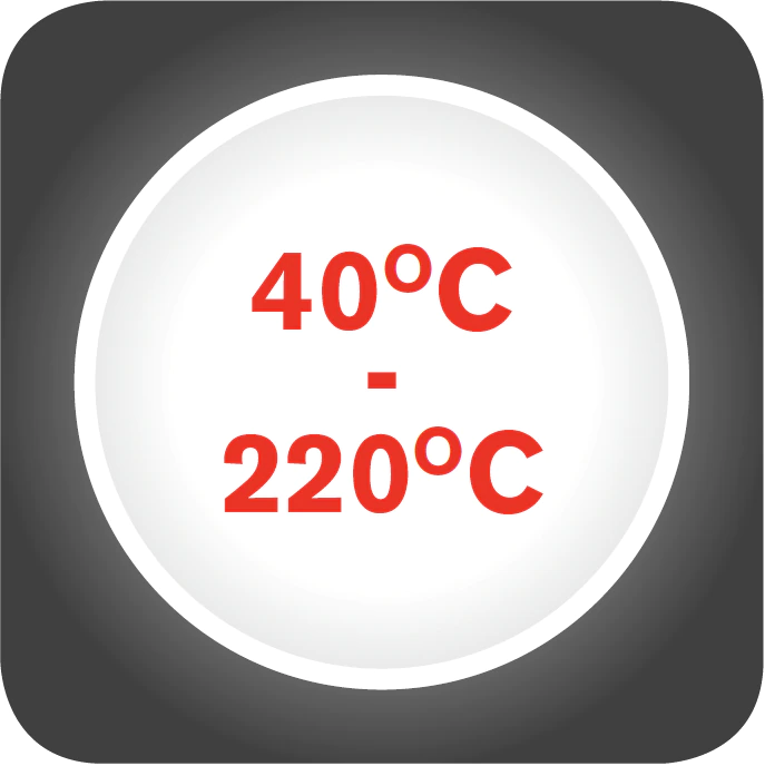 Cuptor electric Heinner HCE-S37DKA cu temperatura maxima de gatire: 220˚C