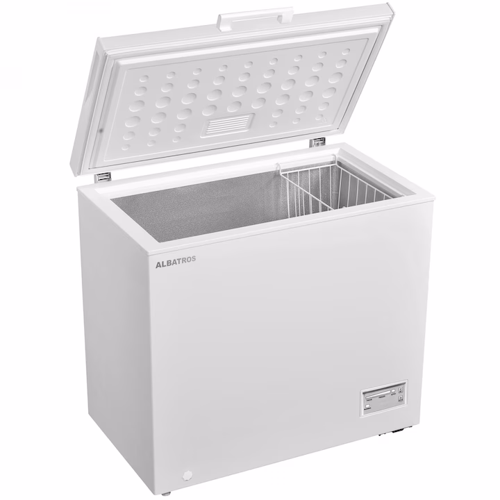 Lada Frigorifica Albatros LA319E, 287 L, Fast Freeze, Clasa energetica E, Dubla functionalitate(frigider/congelator), Termostat reglabil, Alb