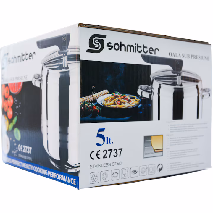 Oala sub presiune Schmitter, Inox, 5L
